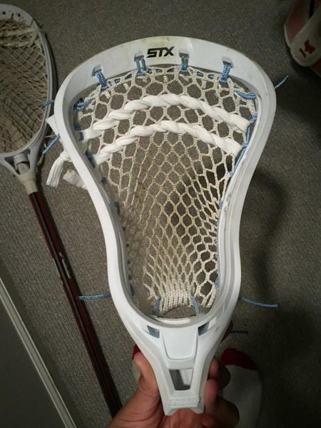 Hammer u lacrosse head new semi hard hero mesh and willing to trade
