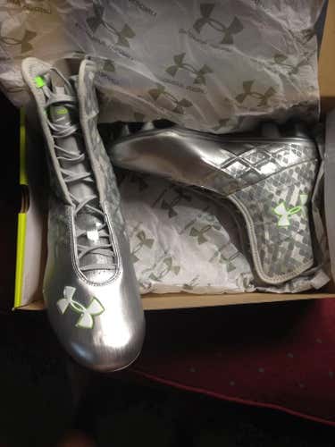 Grey/ Green Under Armor Highlights