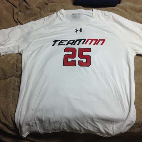 Team MN Minnesota Lacrosse Under Armour Loose XL Shirt
