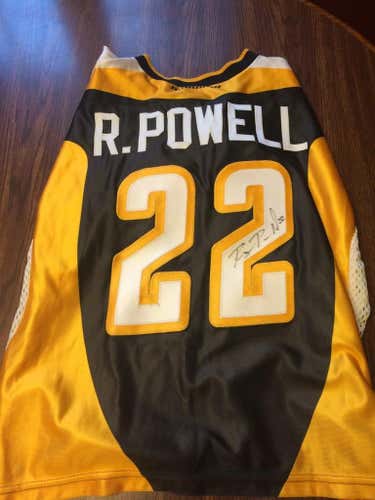 Ryan Powell Game worn autographed Rattlers jersey