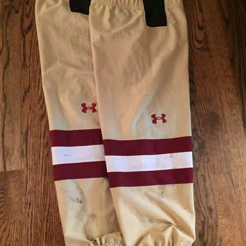 Game used BC hockey socks