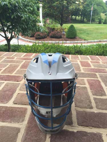 UNC Stallion Matte Grey Helmet
