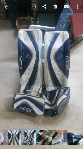 Reebok P2 Pro Zone Pads and gloves