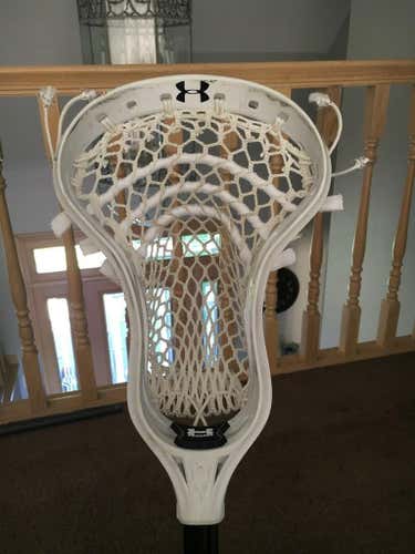 White Under Armour Command U w/ Laxroom XPRO