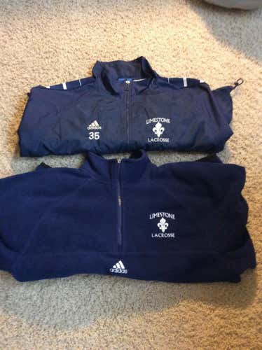 Limestone Lacrosse Fleece and Windbreaker Rain jacket.