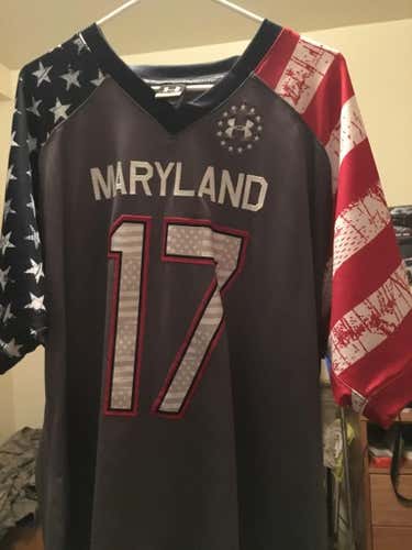 Maryland wwp game worn jersey, Lucas gradinger