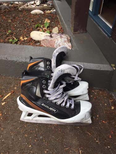 Mercyhurst NCAA Bauer Elite Pro Skates 9.5