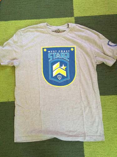 Grey adrenaline west coast starz t-shirt