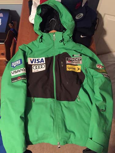 US Ski Team Green Jacket Size XL