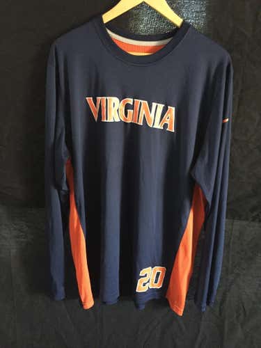 UVA Nike long sleeve shooting shirt