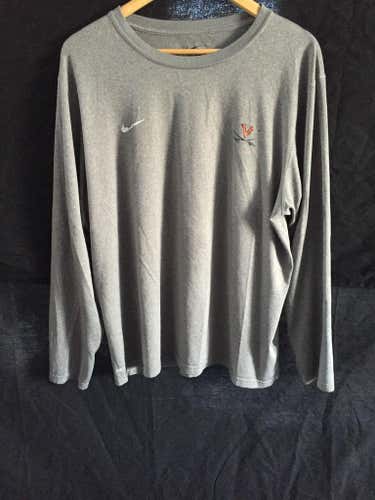 UVA Nike long sleeve shooting shirt