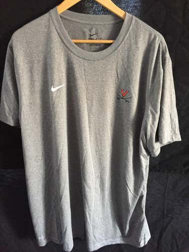 UVA Nike short sleeve shooting shirt
