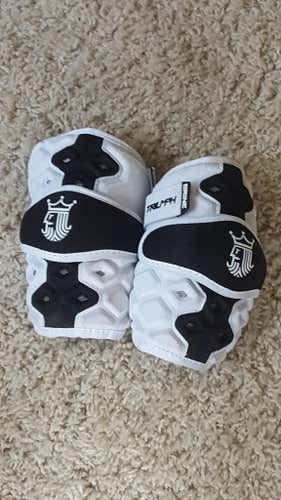White elbow pads