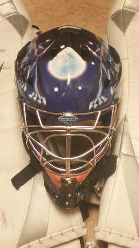 ITECH 1400 D SENIOR GARGOYLE GOALIE HELMET