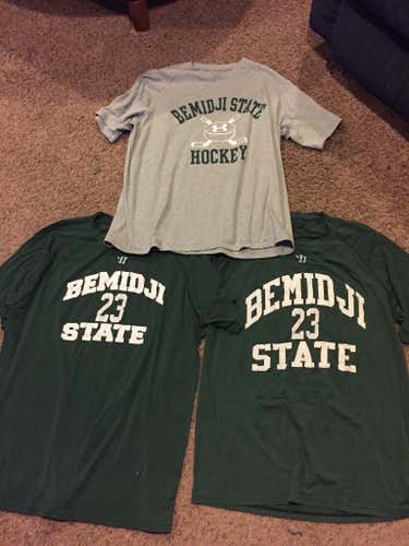 Bemidji State University hockey workout shirt