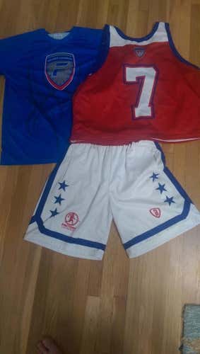 Factory reversible Jersey, shooter shirt, and Shorts