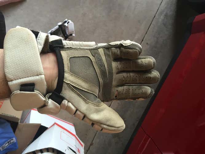 White Brine King V Gloves