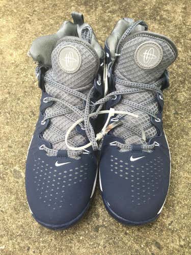 Navy Nike Huarache 4 Lax Turf Shoes