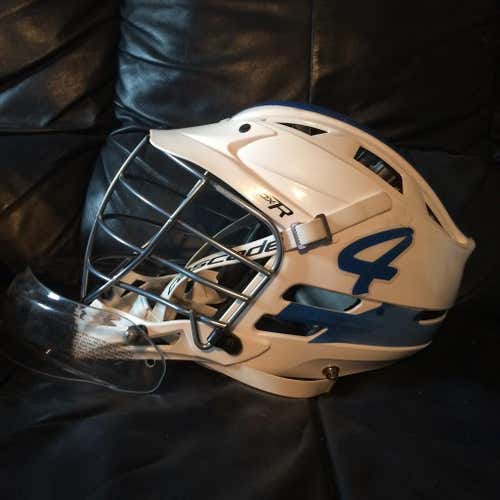 Morse High CPXR White w/Goalie Throat Guard