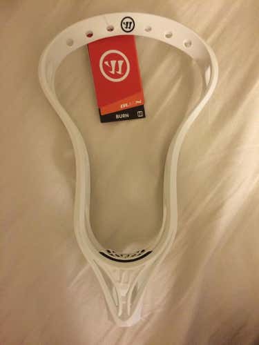Warrior Burn X lacrosse head white
