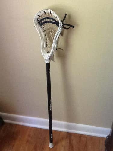 2016 Warrior Burn Diamond Black Lacrosse Shaft with Warrior Head
