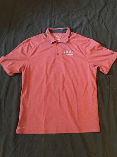 Harvard Lacrosse Nike Polo