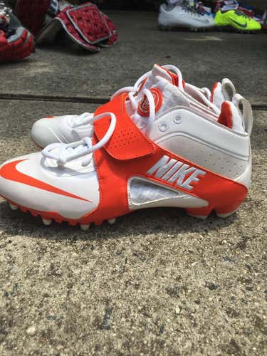 Orange Nike Huarache Cleats