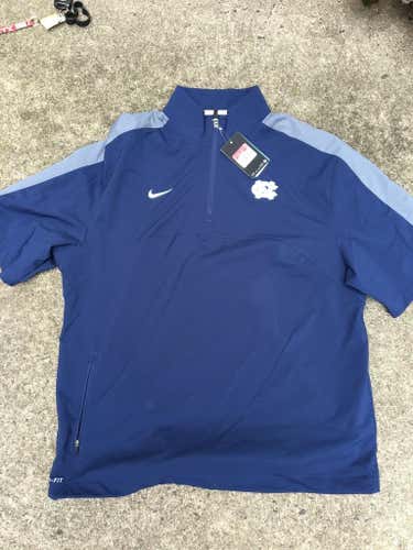 NEW UNC Quarter Zip Short Sleeve