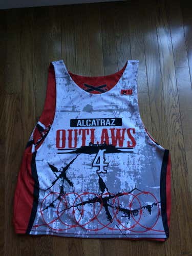 Alcatraz Outlaws Lacrosse Pinnie/Jersey
