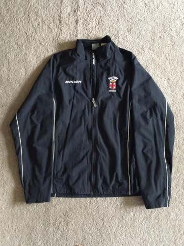 Brown Hockey Warm-up Jacket