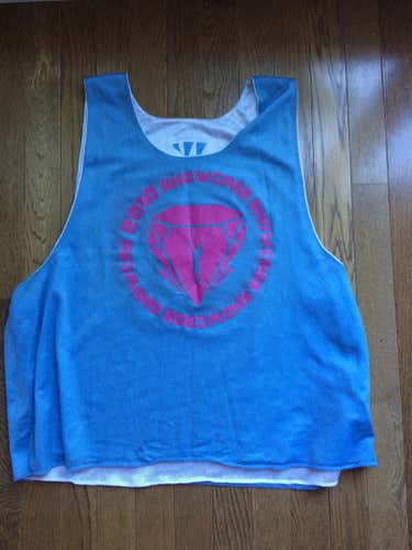 Blue/White 2010 adrenaline showcase pinnie