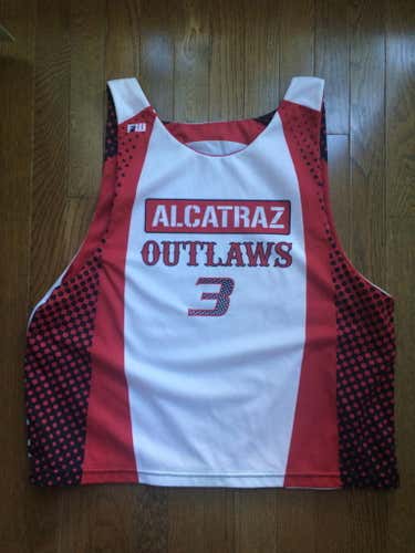 Alcatraz Outlaws Club Lacrosse Pinnie/Jersey