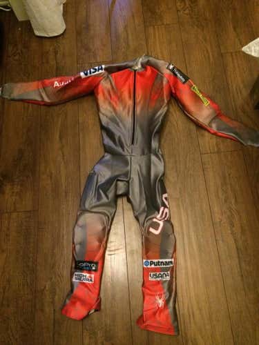 New 2016 US Ski Team PaddedGS Suit XL
