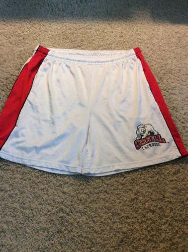 Cornell XL Lacrosse Shorts with pockets.