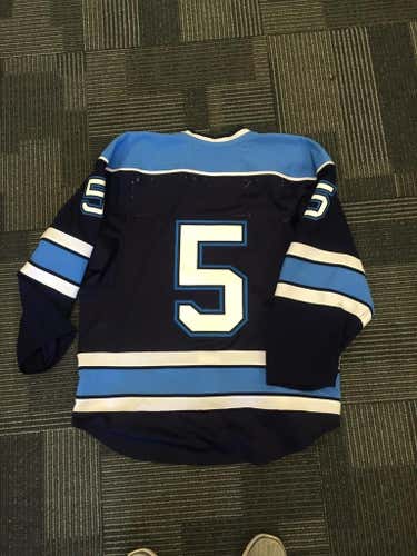 Maine Game WORN jersey REEBOK size 54