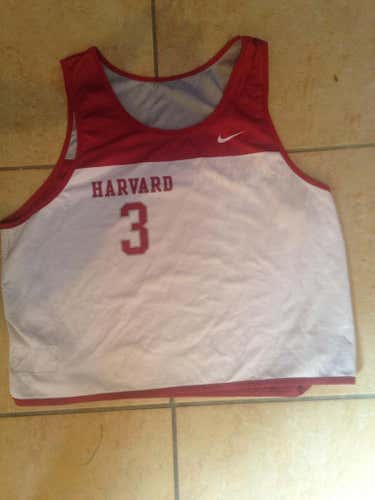Harvard Lacrosse Nike practice pinnie