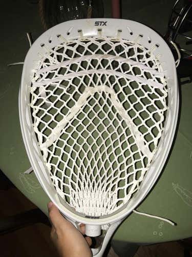White STX Eclipse Goalie Head
