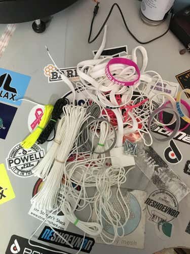 Assorted strings and accessories