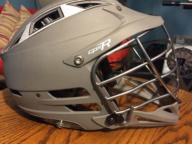 Matte Grey CPXR helmet