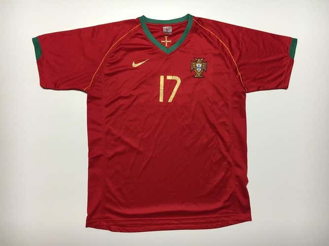 Nike Cristiano Ronaldo '06 World Cup Portugal Home Jersey Shirt