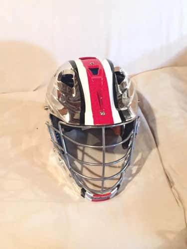 Ohio State Custom Chrome Stallion 600 Game Helmet