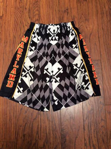 Maryland Lacrosse Shorts with pockets.
