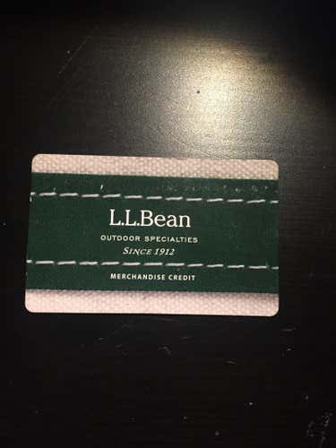 $80 L.L. Bean store credit