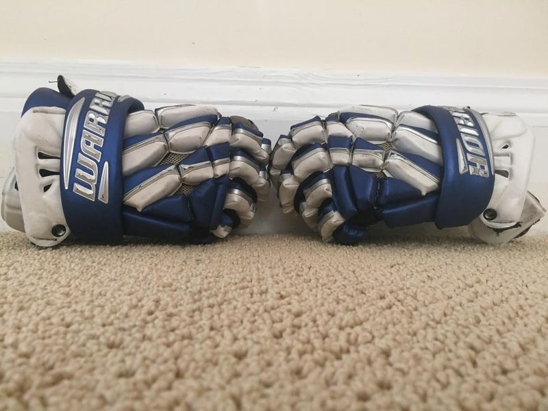 Warrior Regulator Gloves (Blue/White)