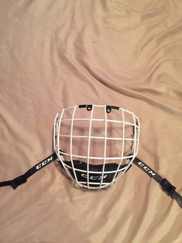 CCM white face mask