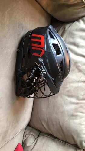 Matte Black CPX-R Lacrosse Helmet
