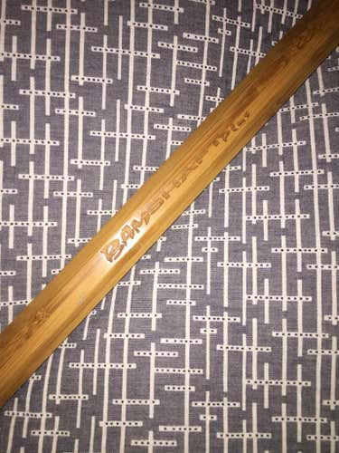 Bamshaft plus defensive lacrosse shaft (crooked arrows addition)