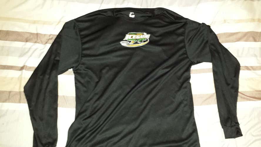 Louisiana Ice Gators 3 pack combo. ECHL/SPHL. Large 2 shirts (1 longsleeve, 1 shortsleeve) and 1 ...