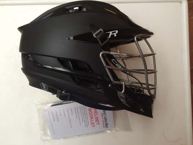 NEW CASCADE R MATTE BLACK HELMET
