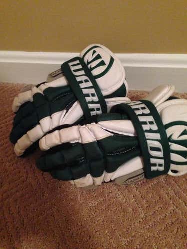 Warrior Mac D Lite Gloves (Green/White)
